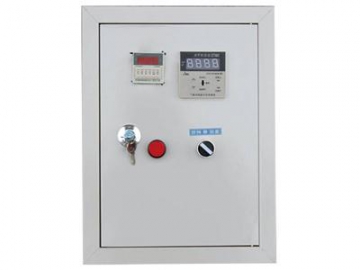 Controlador de tiempo/temperatura de una etapa para ventiladores axiales