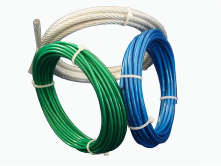 Cable de acero galvanizado revestido, cable para aeronaves