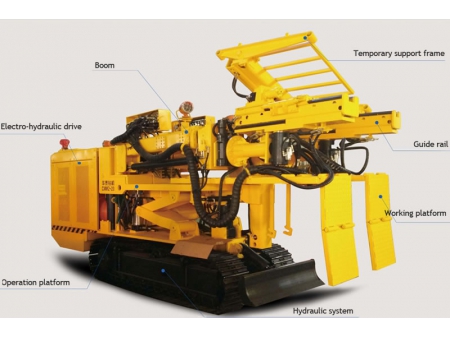 Jumbo hidráulico para empernado para minas de carbón CMM2-33