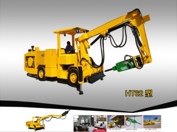 Jumbo hidráulico para extracción de rocas HT62