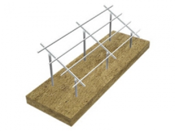 Soporte para paneles solares PV sobre suelo PGT8 