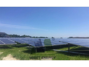 Soportes tradicionales para paneles solares de montaje en suelo