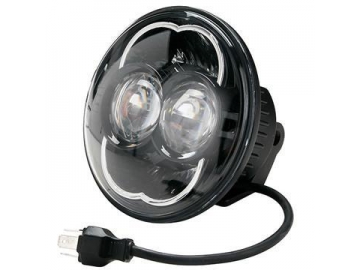 Faro delantero LED sellado redondo de 5 pulgadas