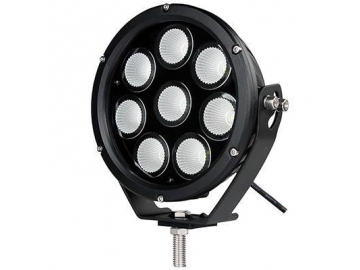 Luz de conducción LED B0104, negro brillante