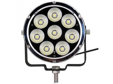 Luz de conducción LED B0104, negro brillante