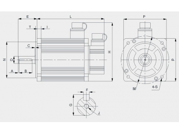 Servomotor de corriente alterna serie 180