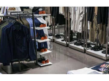 Baldosas de porcelana efecto mármol para la Cadena de tiendas Zara