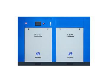 Compresor de aire a tornillo rotativo de dos etapas 110KW