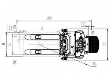 Apiladora eléctrica 2000kg XEH