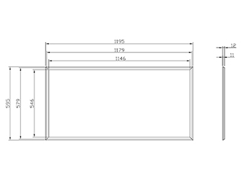 Panel de Iluminación LED, Regulable