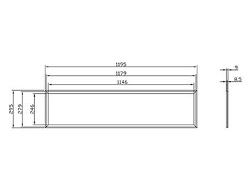 Panel de Iluminación LED, Regulable y Sintonizable CCT