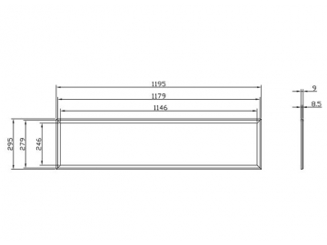 Panel LED inteligente con sensor de movimiento