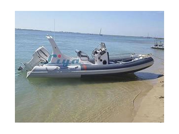 Bote inflable de casco rígido de 6.6m