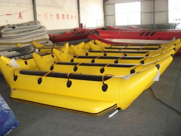 Bote inflable banana