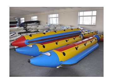 Bote inflable banana