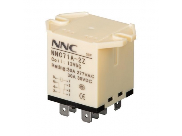 Relé electromagnético de potencia NNC71A (JQX-30F)