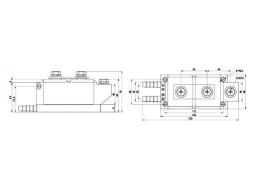 Módulo rectificador 300A-800A MFC MFA MFK MFX