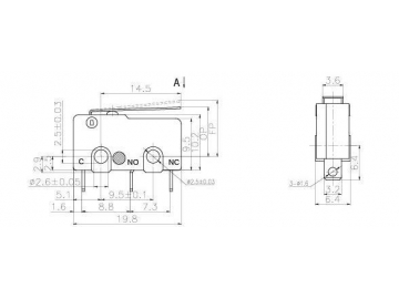 Microinterruptor NS-5Z/10Z