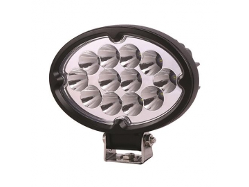 Luz de trabajo LED ovalada con reflector 36W