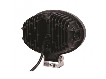 Luz de trabajo LED ovalada con reflector 36W