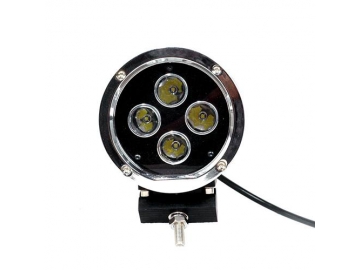 Luz de circulación LED redonda de 5 pulgadas con 4 LEDs Cree  40W