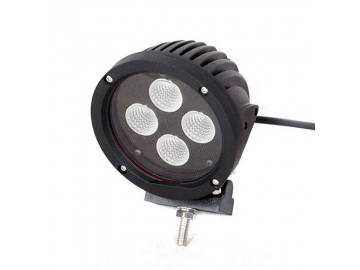 Luz de circulación LED redonda de 5 pulgadas con 4 LEDs Cree  40W