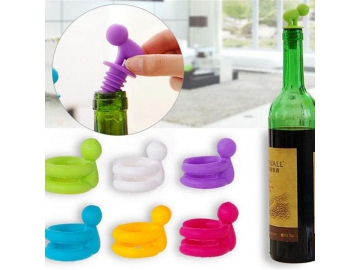 Tapones de silicona para botellas