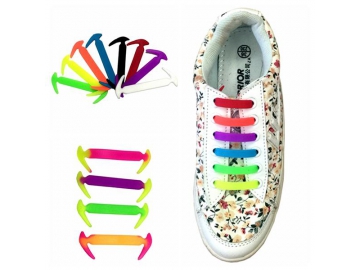 Cordón de silicona para zapatillas
