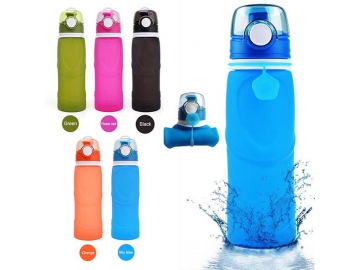 Botellas de agua plegables