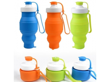 Botellas de agua plegables