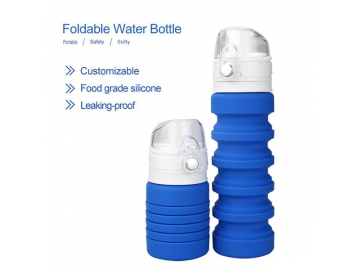 Botellas de agua plegables