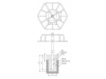 Trepador circular para exterior