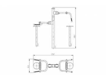 Masajeador de cuello para exterior