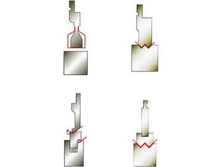 Sets punzón-matriz para plegadoras