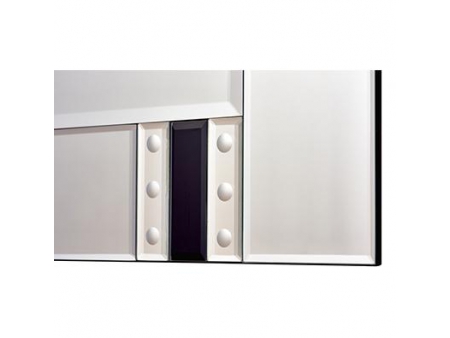 Espejo rectangular con marco de aglomerado