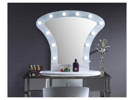 Espejo para maquillaje con luz LED