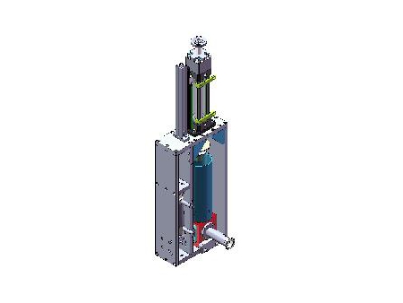 Llenadora de pistón vertical semiautomática