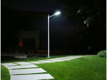 Farolas LED con panel solar integrado