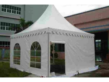 Carpa de doble lateral