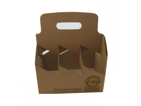 Caja de papel de dos piezas para vinos, caja de dos piezas