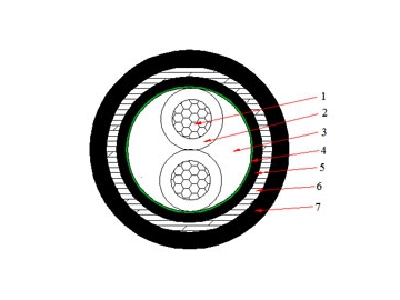 Cable Eléctrico NA2XBY de 0.6/1 kV (AL/XLPE/STA/PVC)