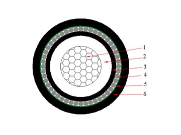 Cables NA2XRY 0.6/1 kV (AL/XLPE/SWA/PVC)