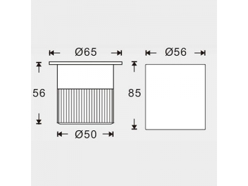 Foco LED COB SC-F112 (para suelos),Foco LED, LED de Suelo, Iluminación LED