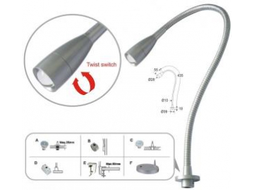 Lámpara LED flexible para cabecera de cama SC-E101