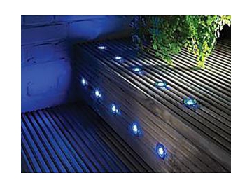 Luz LED de exterior para escaleras y piso deck, de baja potencia SC-B105B