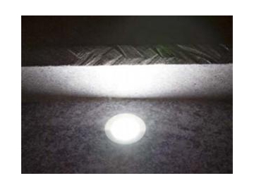 Luz descendente LED RGB para piso deck de exterior SC-B107C