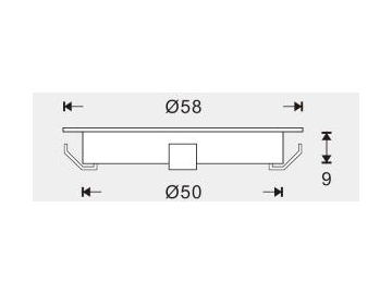 Luz LED empotrada para pisos y escaleras SC-B103A