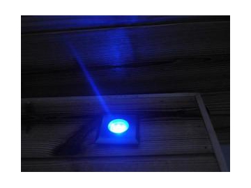 Luz LED empotrada cuadrada para pisos deck de exterior SC-F107