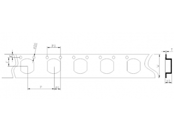 Inductor de potencia SMD, sin blindaje