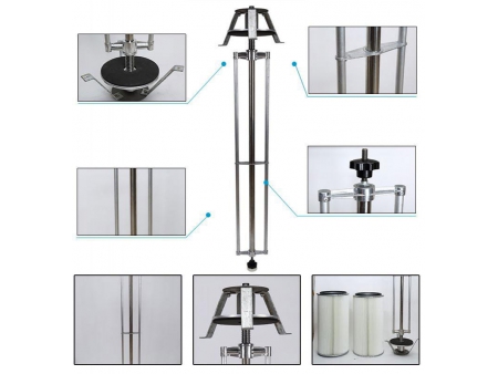 Dispositivo para limpieza de cartuchos filtrantes